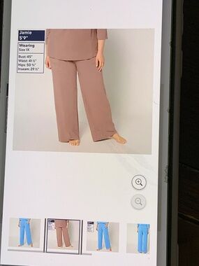 Modern soul jersey pull on pants